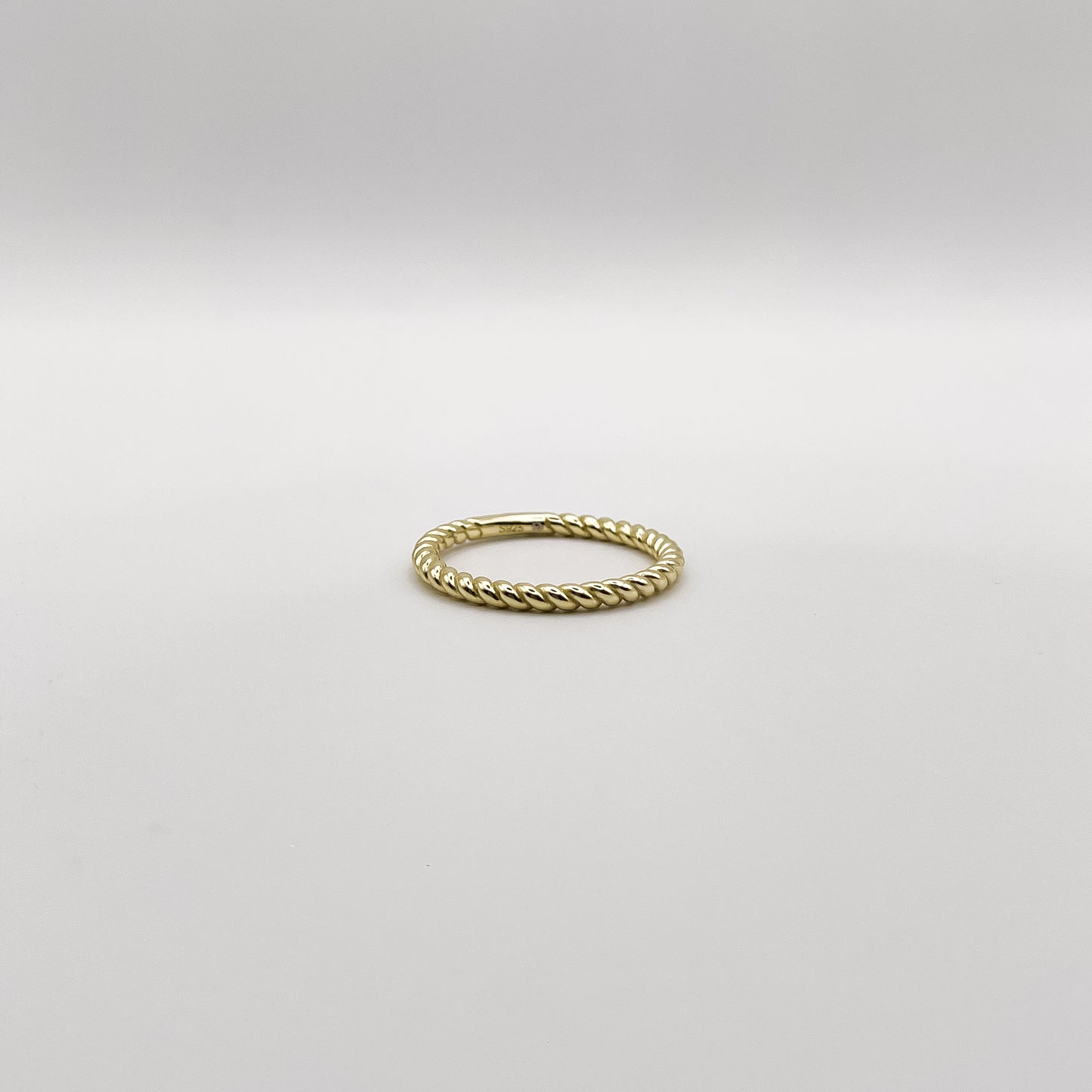 Eternity Twist Rope Ring