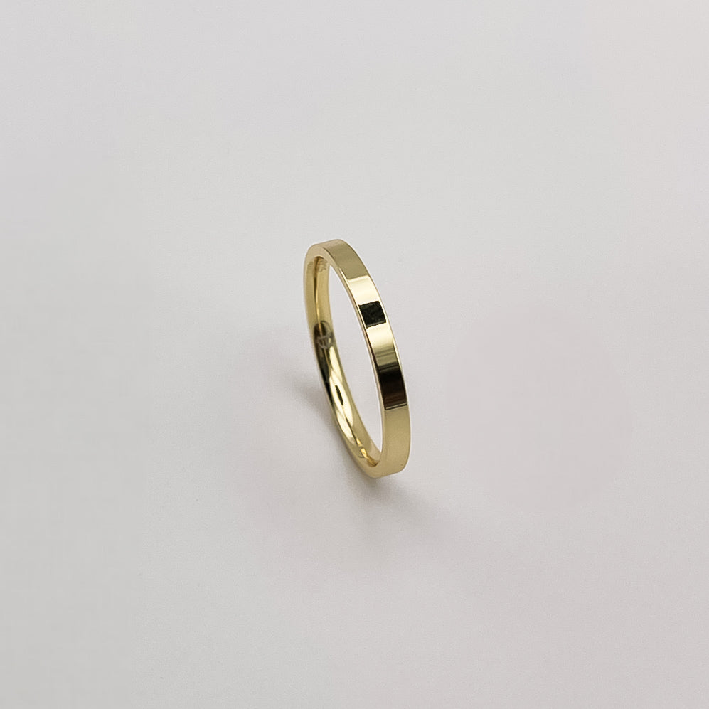 2mm Classic Flat Band